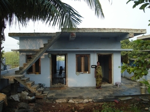 House completed upto slab level