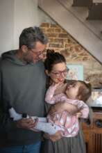 Marie and her family
