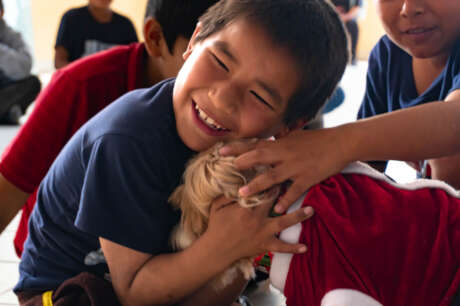 Support children education in Peruvian Amazon