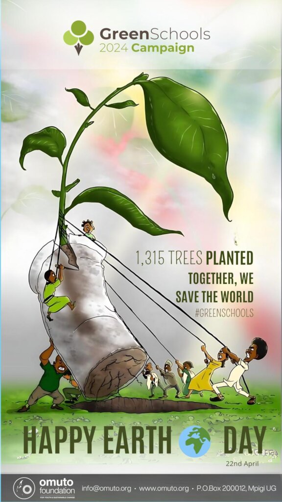 Empowering 60 Ugandan Schools in Green Economy.