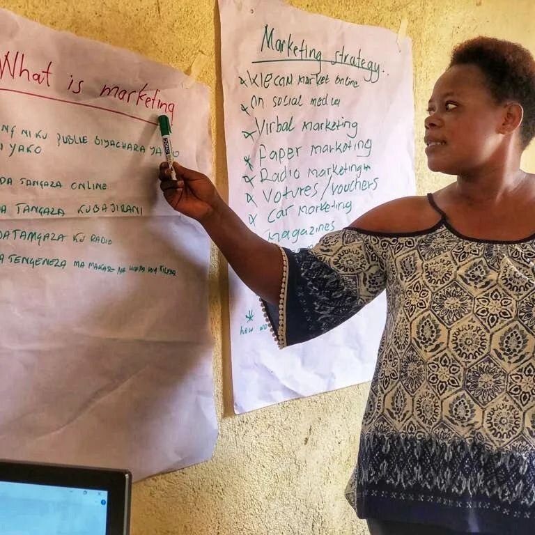 Sponsor vocational training for child mothers.