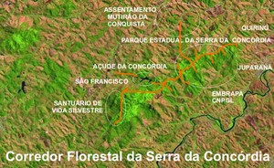 Forest Corridor project. The Sierra has 3 rural comunities and 3