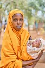 Abdurazak and her mother