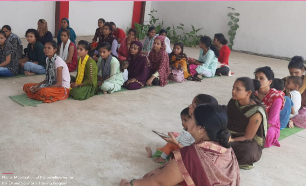 Mobilization of benificiaires for EV skill program