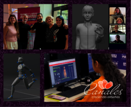 3D animation in sign language.Collage