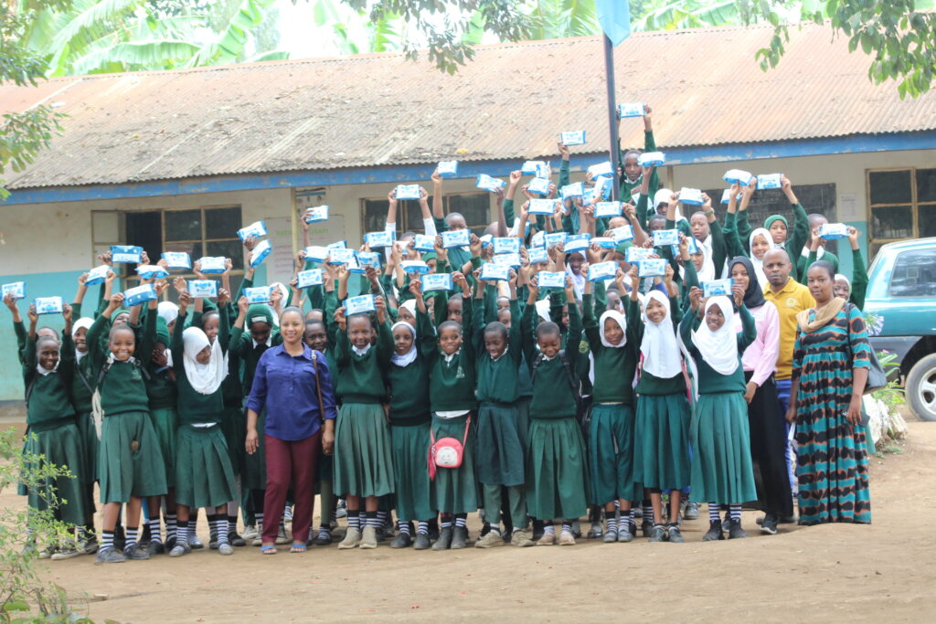 Menstrual Health Education for Tanzanian students