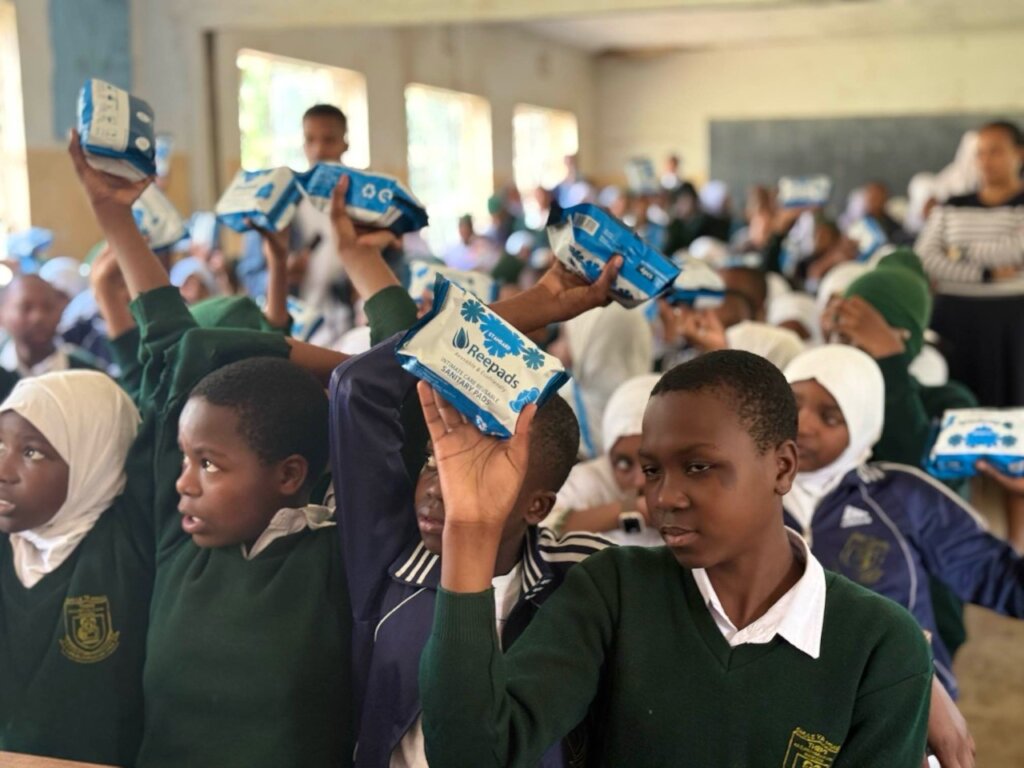 Menstrual Health Education for Tanzanian students