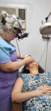 Ophthalmological evaluation of an adult with deaf