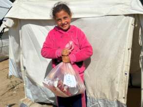 Smiles of Palestinian children