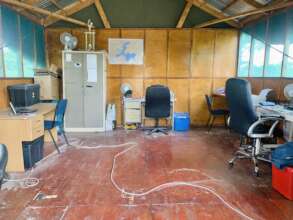 Our office in the bush