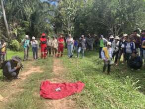 Drone mapping training in Sapecho
