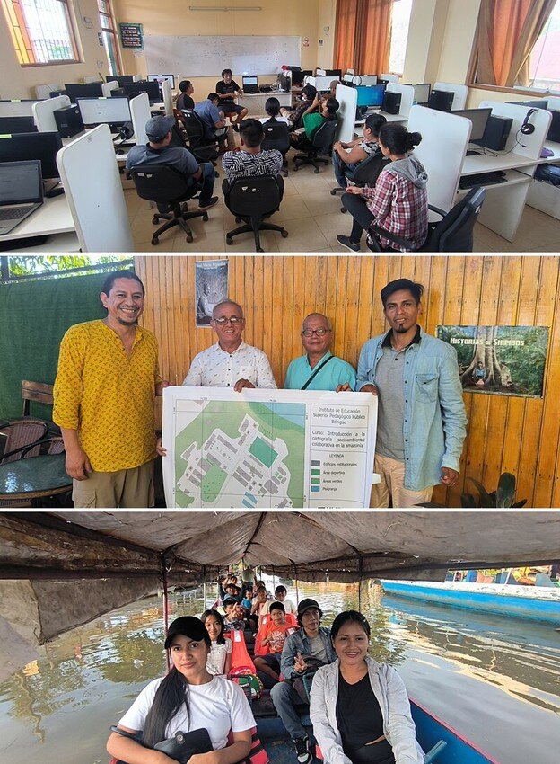 Community led mapping in Amazonias