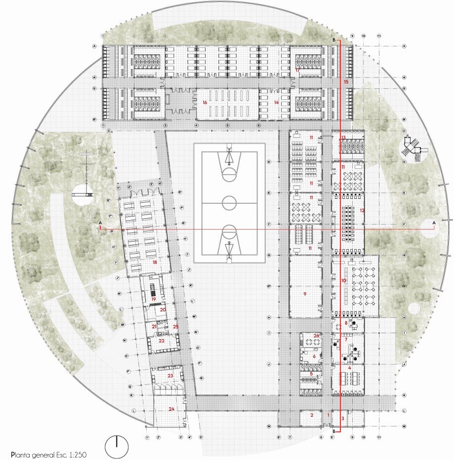 Plans donated by local architect