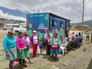 Posta medica movil en los Andes del Peru