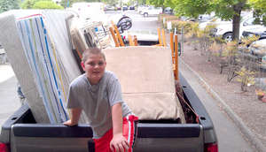 Beds for Kids Recipient at the Tualatin Warehouse