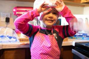 Child in Chef's hat