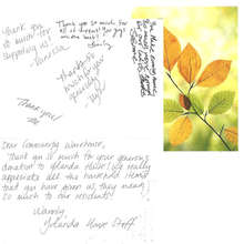 Yolanda House Card