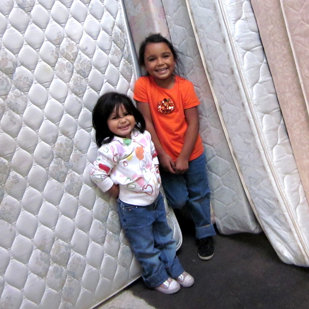 Provide beds for 300 kids sleeping on the floor