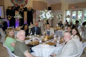 Our Guests at our fundraising event