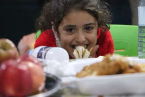A child's smile can brighten the whole world