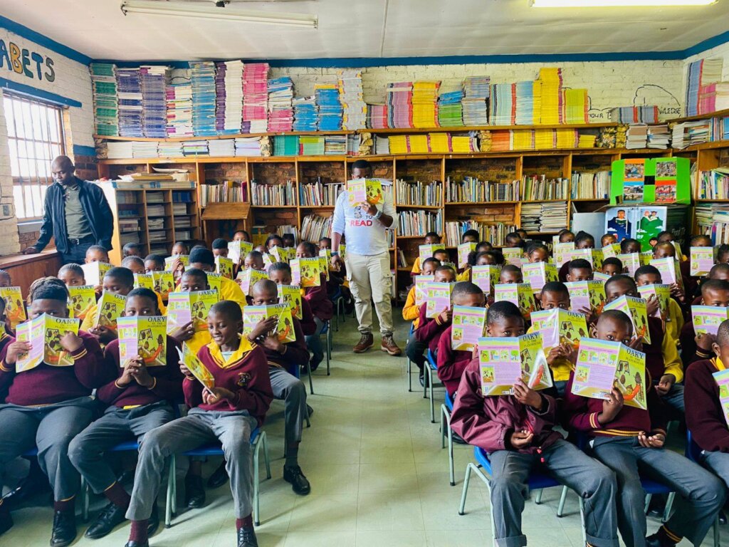 Empower 25,000 learners in South Africa with books