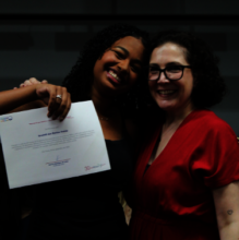 Graduate Graziell and educator Vivian Lavander