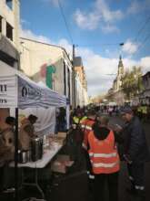 Emergency support for victims of shelling