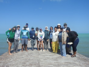 The group of citizen scientists from Holbox