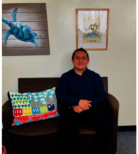 Gustavo at the NJ office.