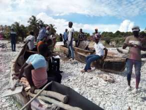 APEDESUD fishermen on Haiti's southern coast