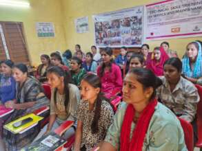 Participants attending Solar Skills Training