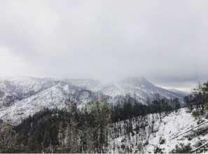 Winter Storm Mountain Storm