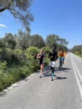 Running towards the victory!