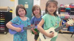 5 year old strummers