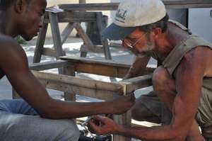 Learning the basics of carpentry