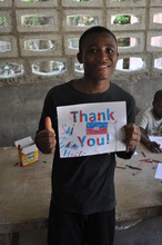 A Big "Thank you" from Haiti!