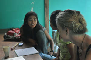 Youth leaders & international volunteers