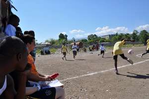 Soccer is for the community - many come to watch