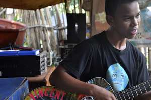 The kids love music!
