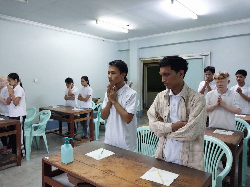 Empowering Myanmar's Visually Impaired Community
