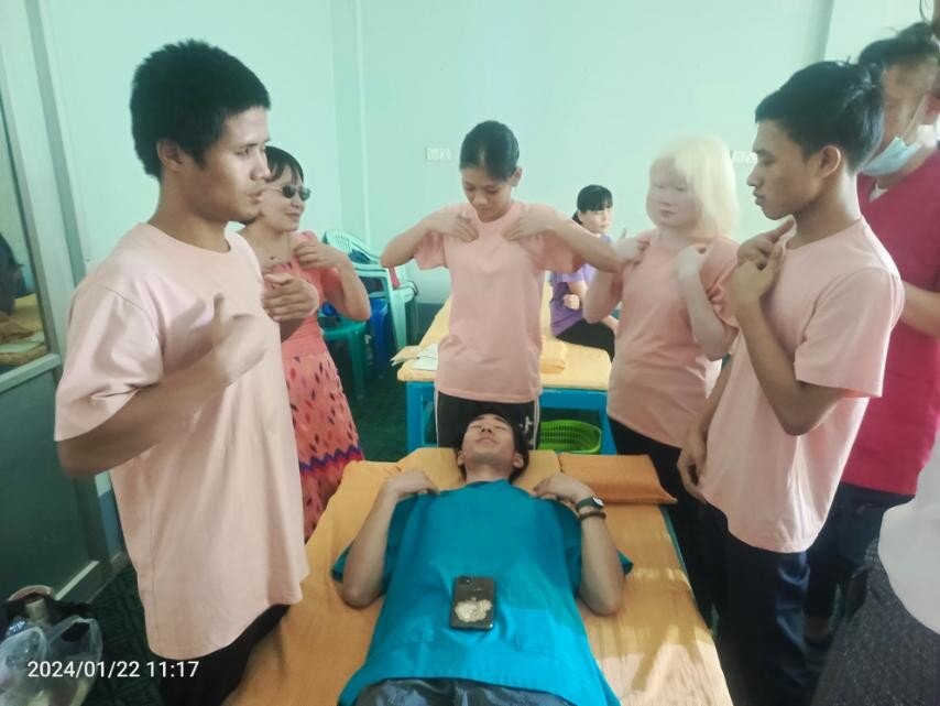 Empowering Myanmar's Visually Impaired Community
