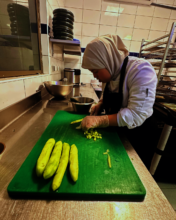 Fatim, working at the Oberoi, Marrakech