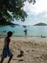 Fun times by the sea