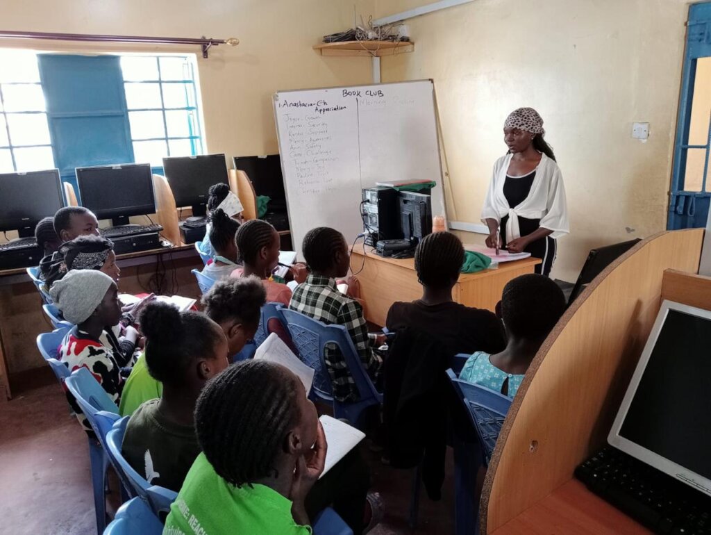 Digital library education lifeline in our slums