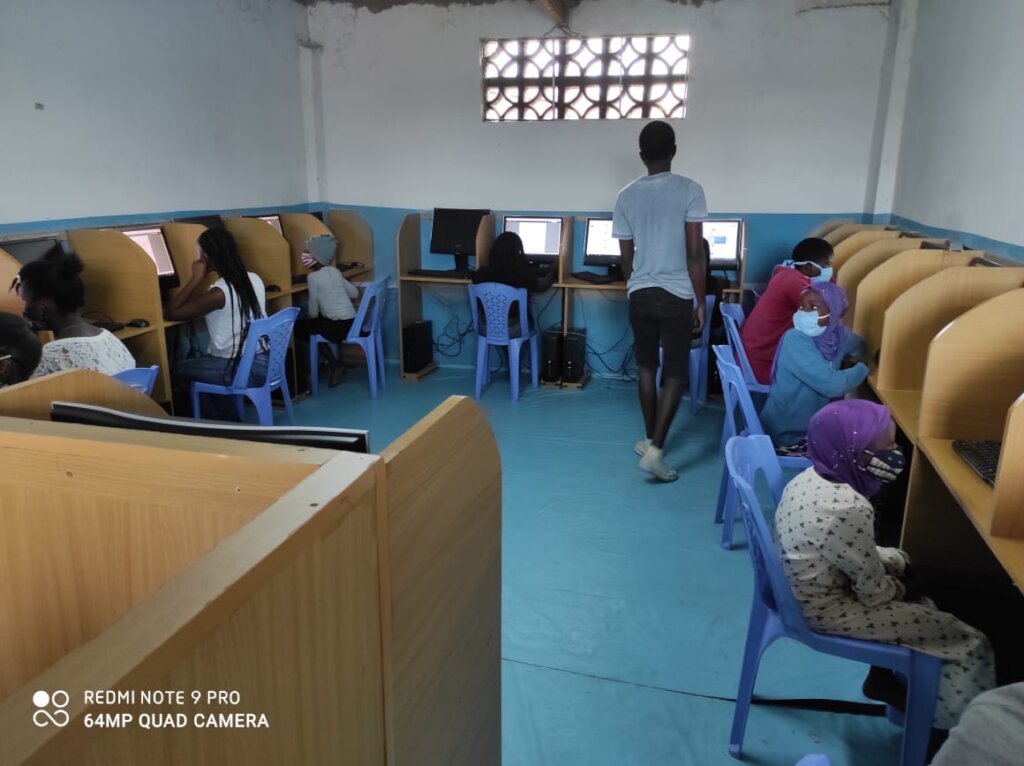Digital library education lifeline in our slums
