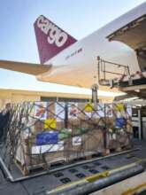 Americares medical supplies shipment to Gaza