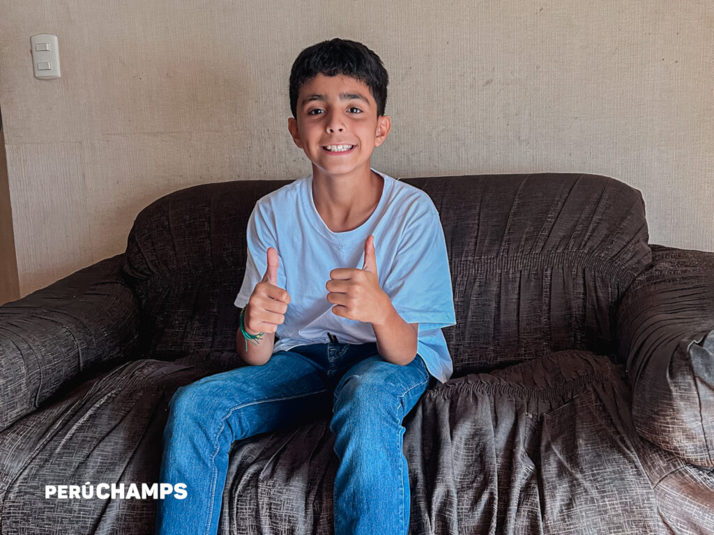 Mathias, a child who values the power of education