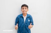 Mathias, a child who values the power of education