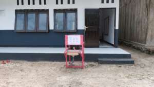 Sanitary system in need of clean water access