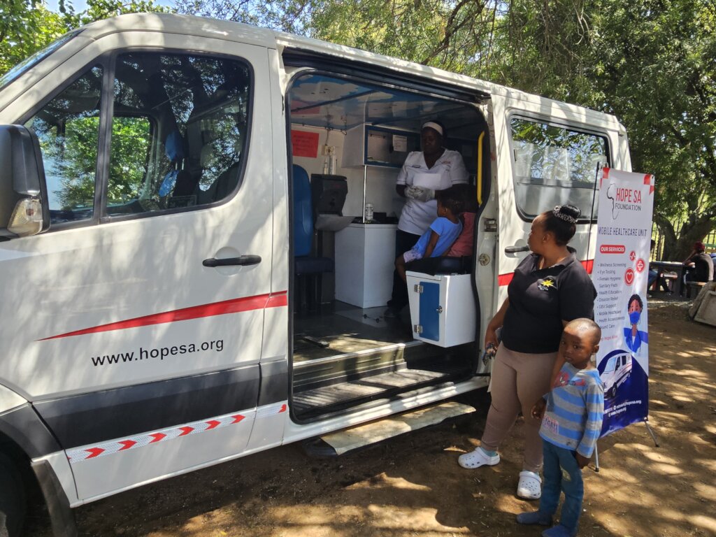 Hope SA Lifesaving Mobile Healthcare Clinic